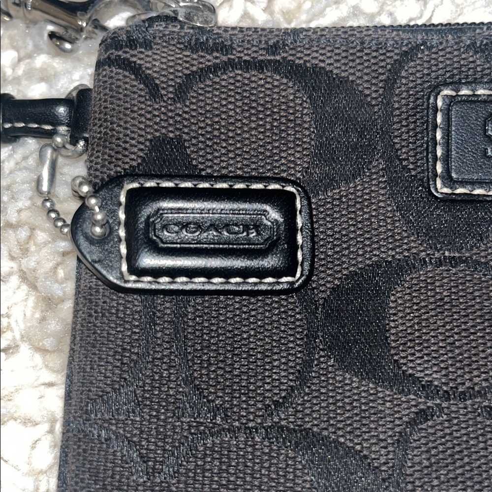 Coach Black Wristlet - Picture 3 of 10